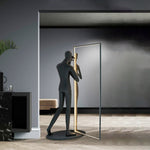 Mirror Sculpture Floor Lamp
