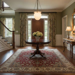 Regents Urn Glass Chain Chandelier in Antique Gold