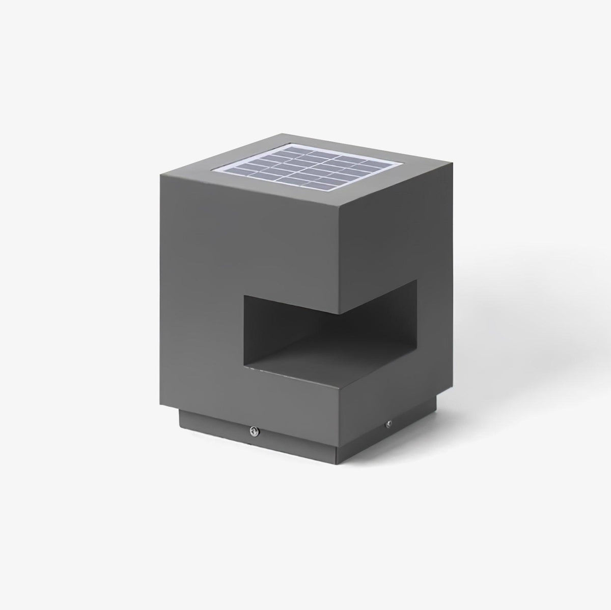 Modern Cube Outdoor Post Light – IP65 Waterproof LED Bollard for Pathways & Gardens