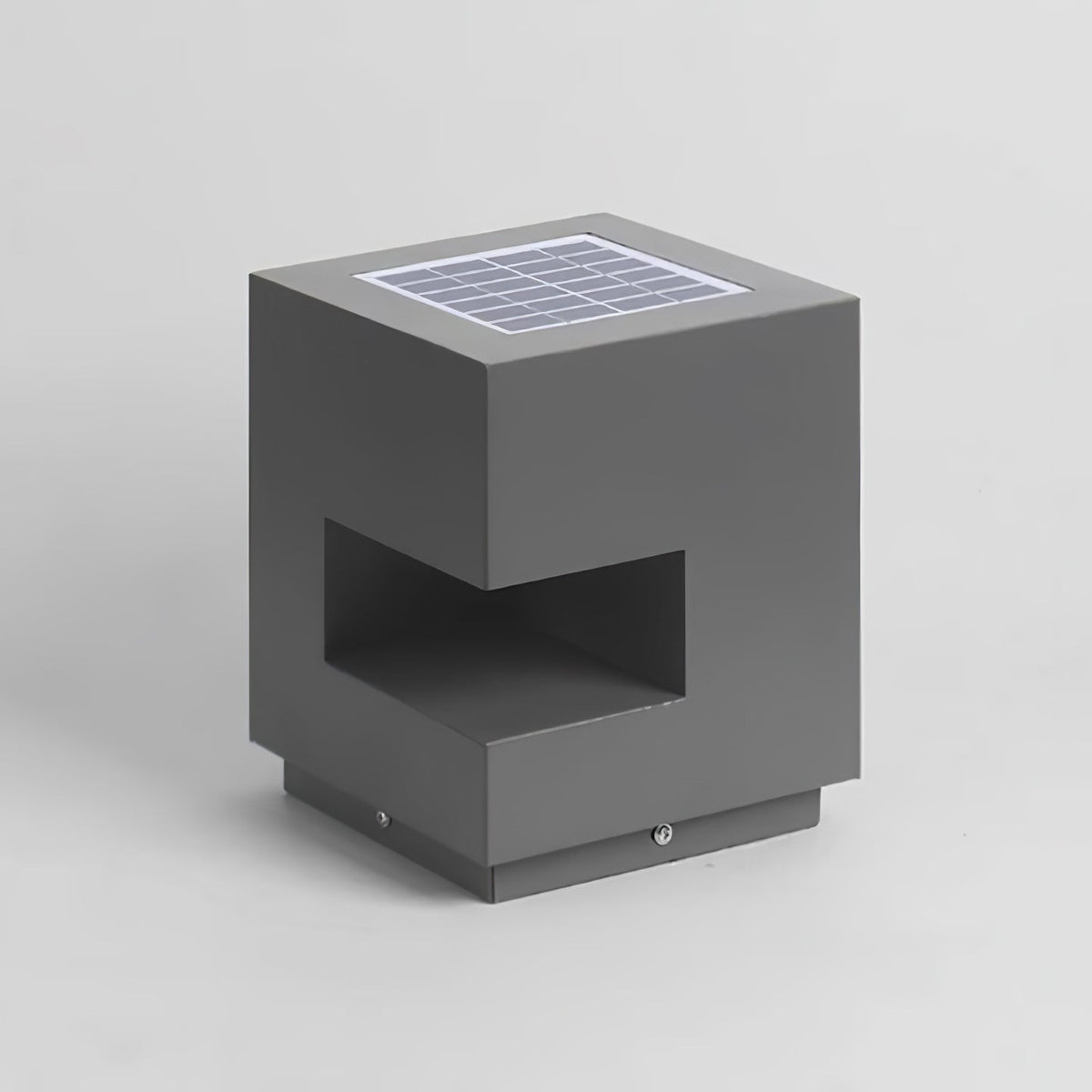 Modern Cube Outdoor Post Light – IP65 Waterproof LED Bollard for Pathways & Gardens