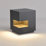 Modern Cube Outdoor Post Light – IP65 Waterproof LED Bollard for Pathways & Gardens