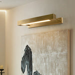 Reid Modern Brass LED Wall Sconce for Bedroom and Living Room