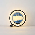 Zen Sand Table Lamp with Integrated LED – Modern Ambient Lighting