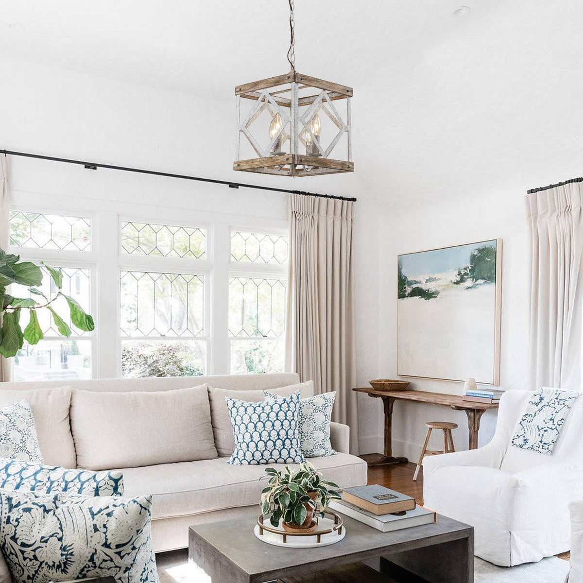 Remi 4 Light Pendant Lamp