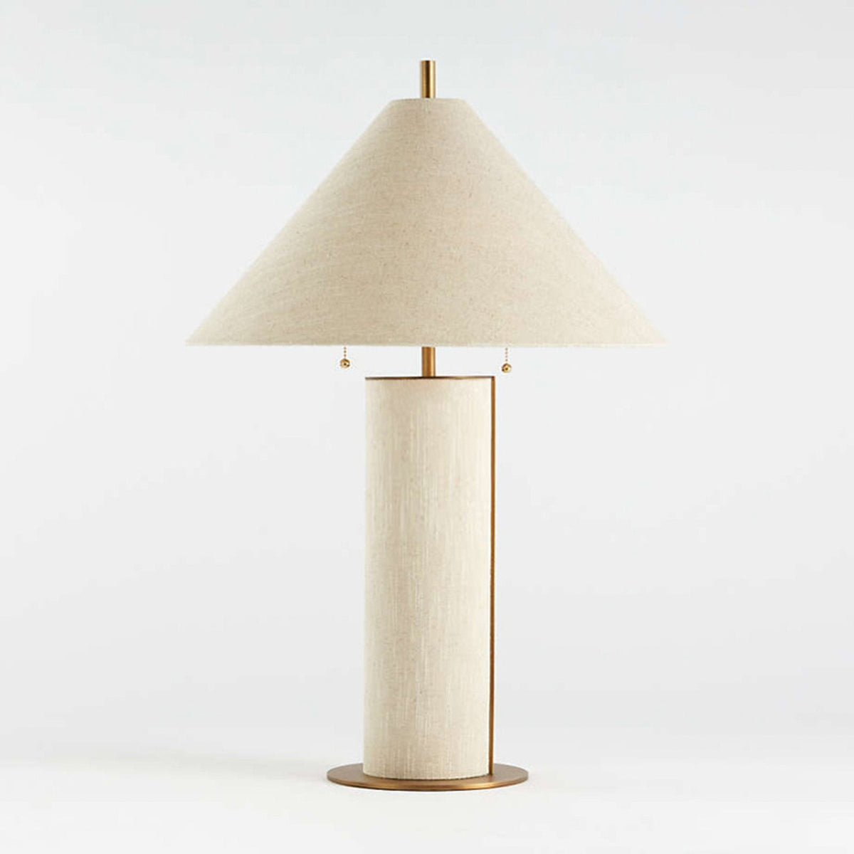Remi Natural Linen Table Lamp