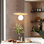 Renzo Travertine Pendant Light – Natural Stone Illumination