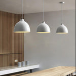 Resin Bowl Pendant Lamp