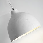 Resin Bowl Pendant Lamp