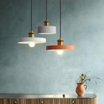 Resin Geometric Pendant Lamp