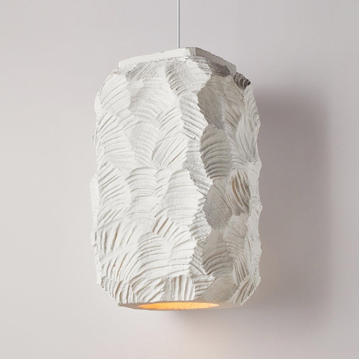 Geometric Resin Pendant Light for Modern Interiors