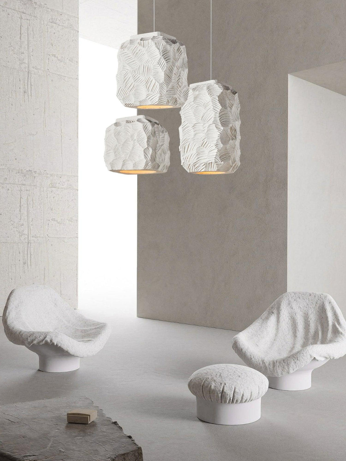 Geometric Resin Pendant Light for Modern Interiors