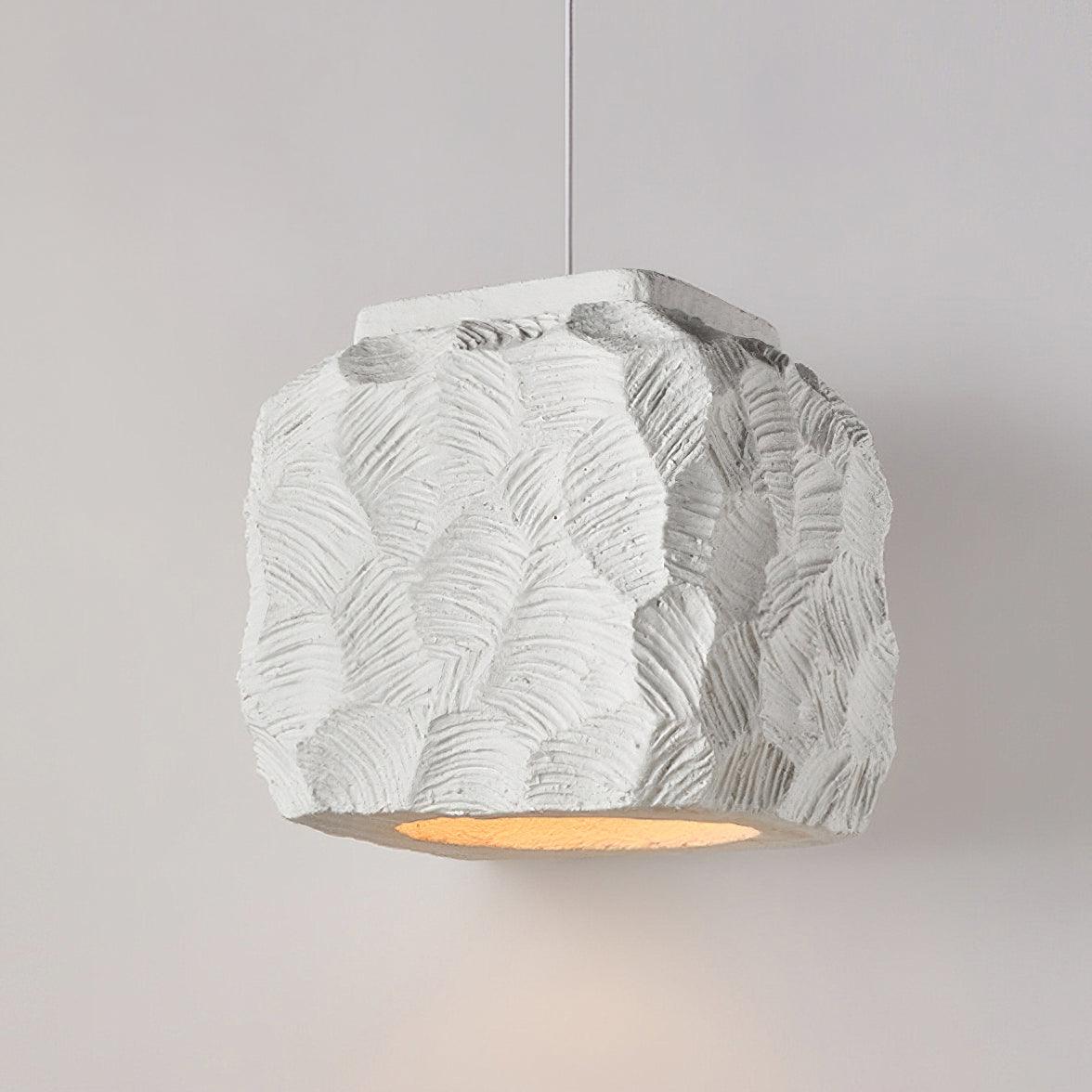 Geometric Resin Pendant Light for Modern Interiors