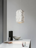 Geometric Resin Pendant Light for Modern Interiors