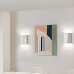 Resin Ribbed Wall Lamp