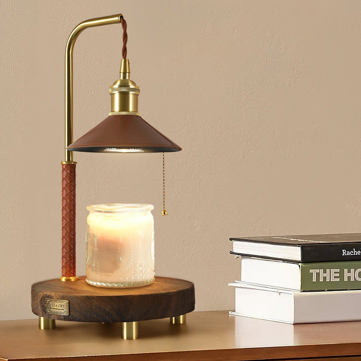 Retro Candle Warmer Table Lamp
