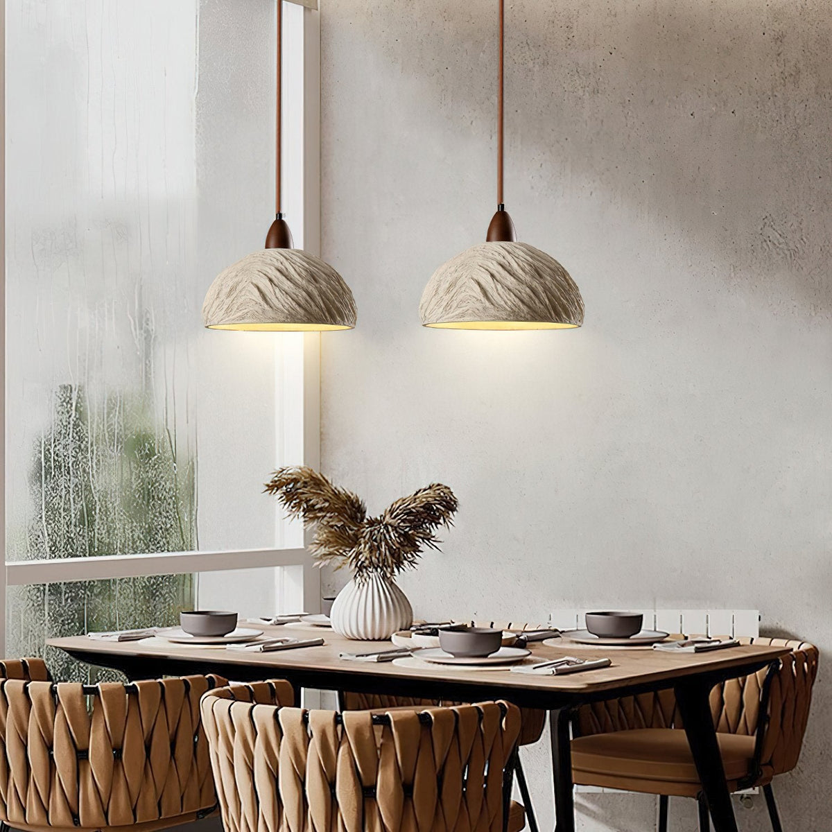 Retro Cement Pendant Lamp