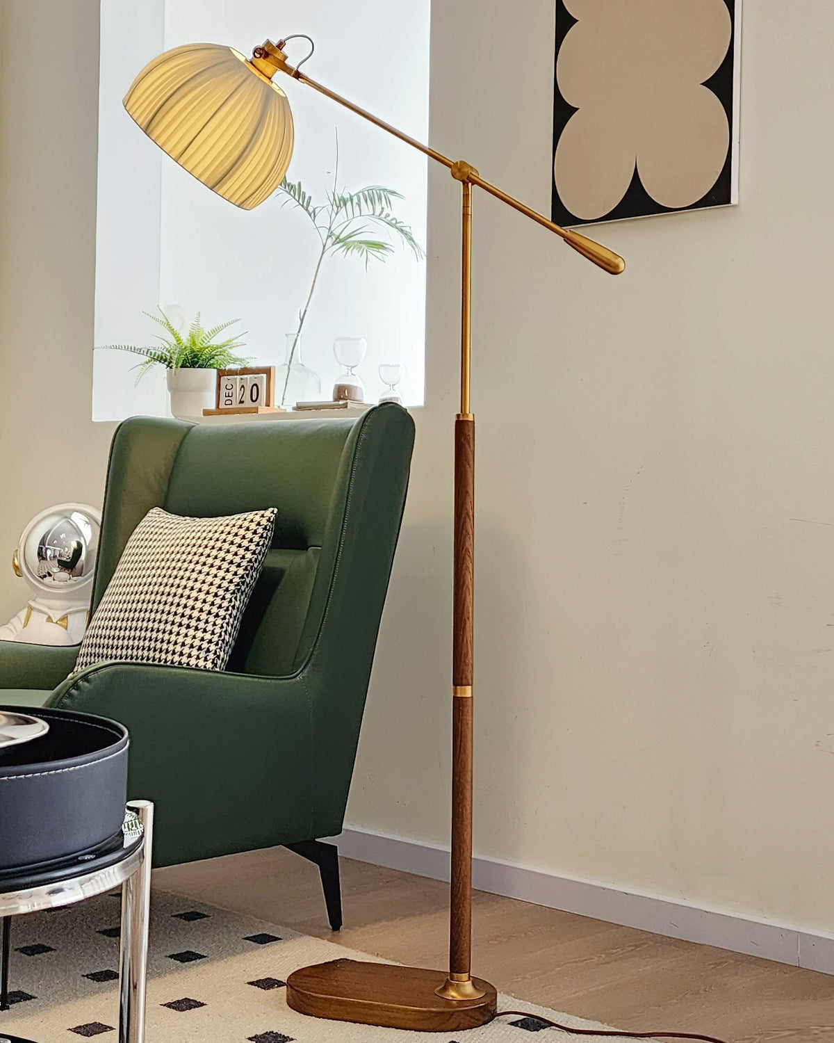 Retro Fabric Floor Lamp