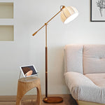 Retro Fabric Floor Lamp