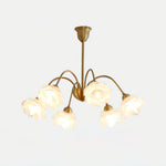Retro Pastoral Flower Chandelier
