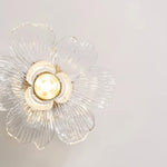 retro-petal-ceiling-light