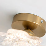 retro-petal-ceiling-light