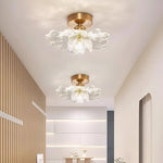 retro-petal-ceiling-light