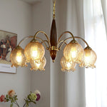 Retro Petal Chandelier