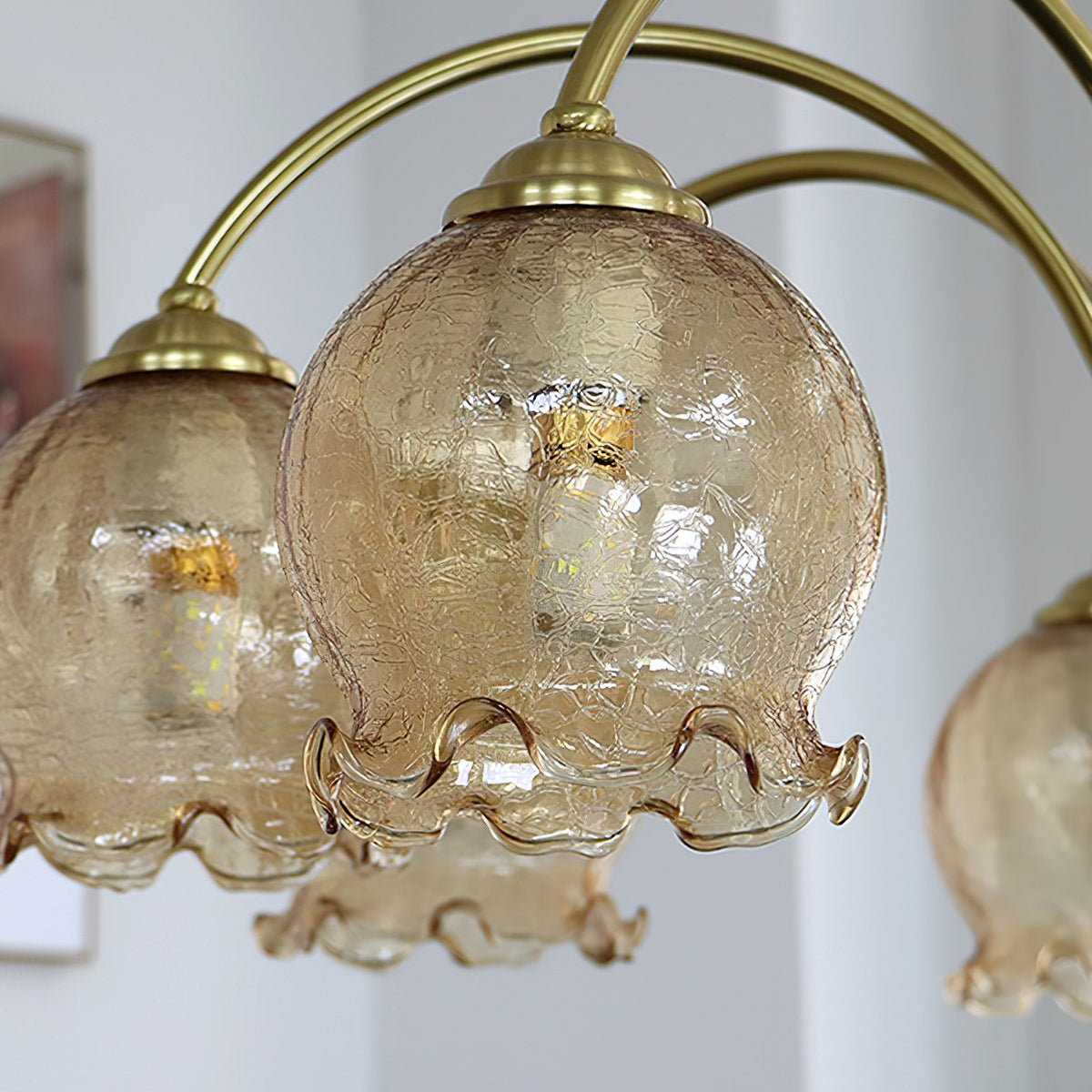 Retro Petal Chandelier