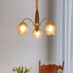 Retro Petal Chandelier