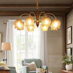 Retro Petal Chandelier