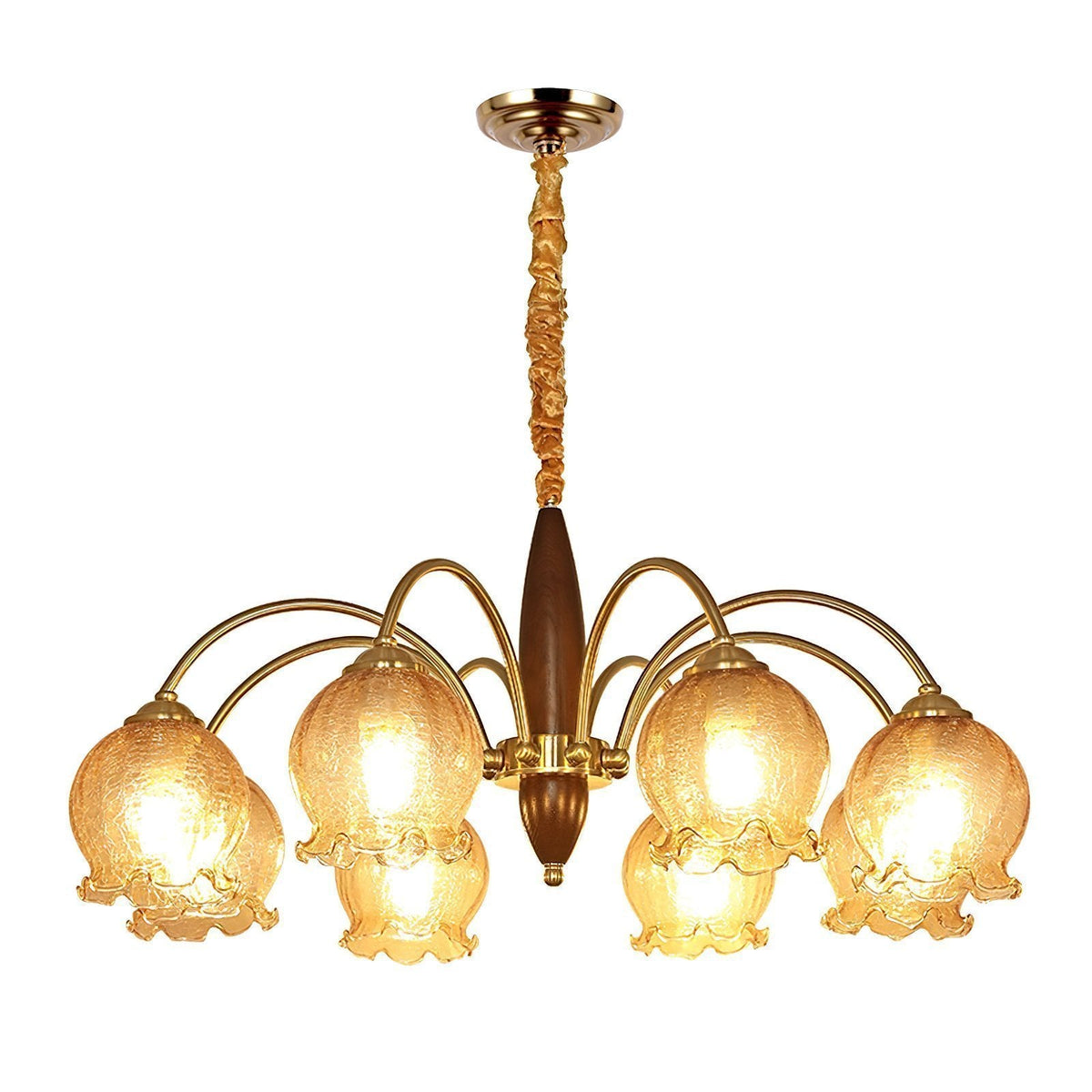 Retro Petal Chandelier