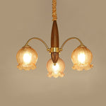 Retro Petal Chandelier