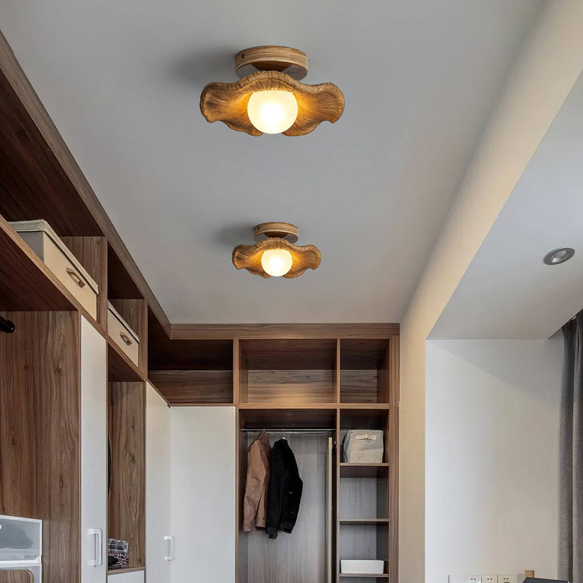 Retro Resin Ceiling Lamp