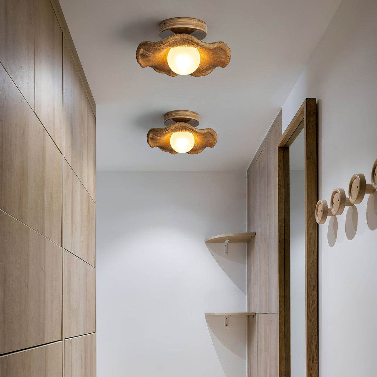 Retro Resin Ceiling Lamp