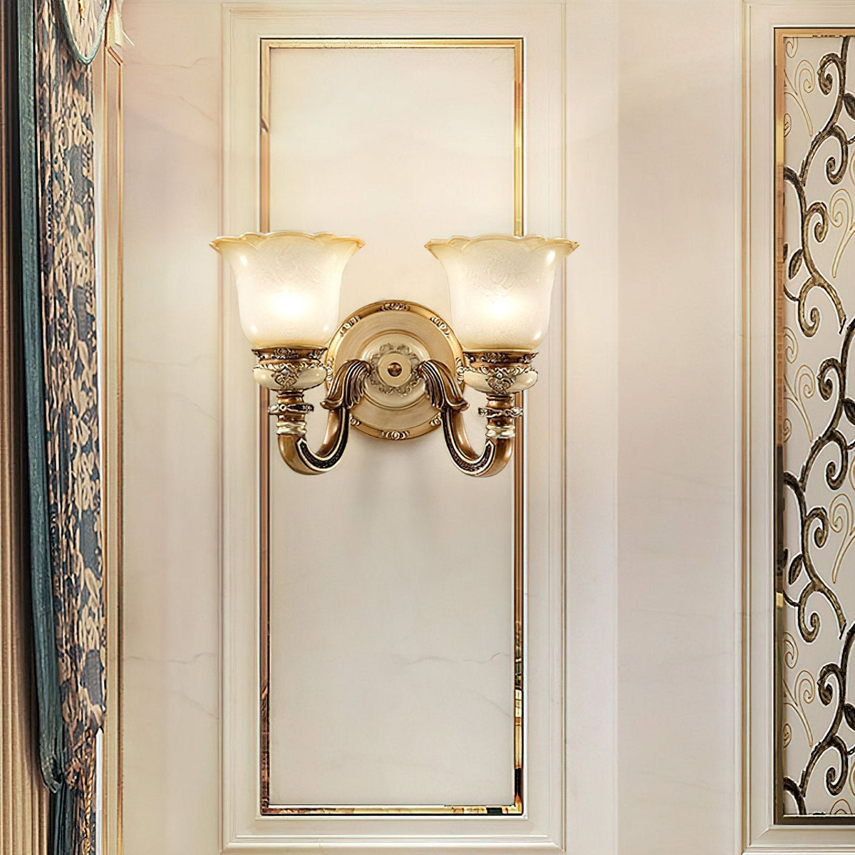 Retro Resin Wall Lamp