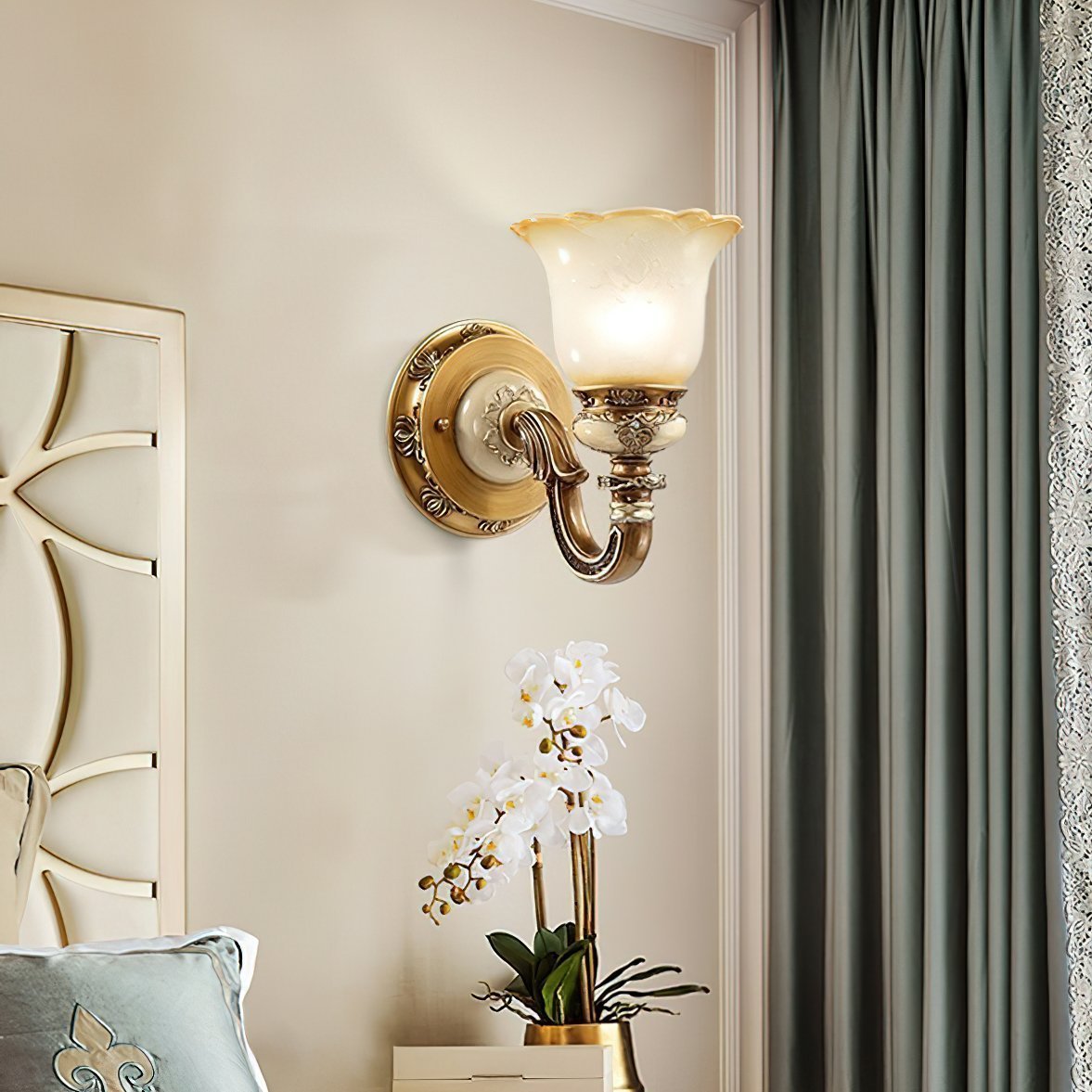 Retro Resin Wall Lamp