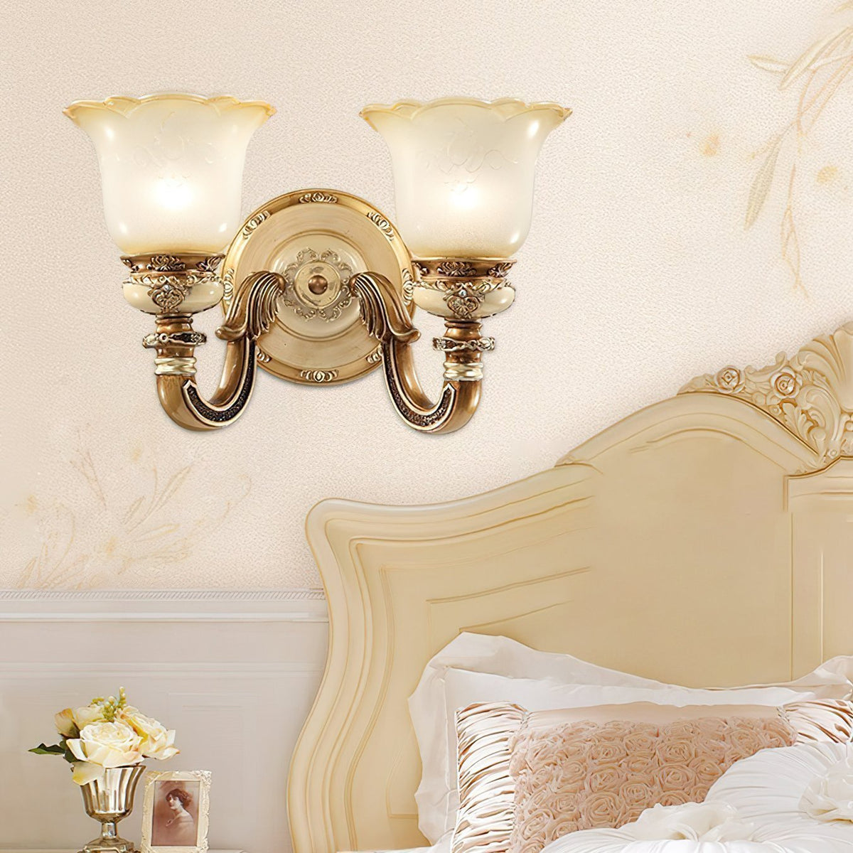 Retro Resin Wall Lamp