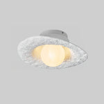 Retro Straw Hat Ceiling Lamp