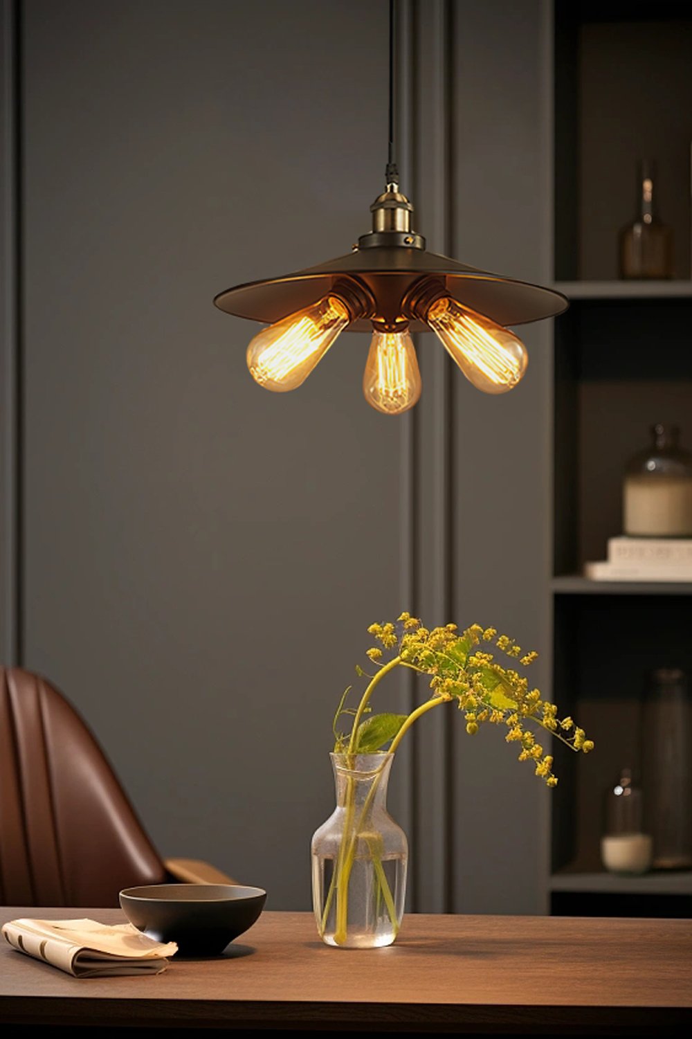 Retro Umbrella Pendant Lamp