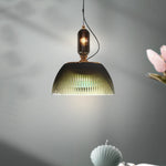 Retro Wizard Green Pendant Light