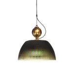 Retro Wizard Green Pendant Light
