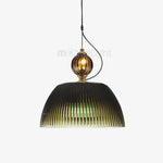Retro Wizard Green Pendant Light