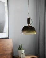 Retro Wizard Green Pendant Light