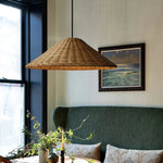 Bamboo And Rattan Woven Japanese Style Vintage Living Room Dining Room Tea Room Chandelier