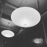Rice Paper 15A Swag Lights