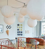 Handmade Mulberry Paper Pendant Light – Mid-Century Modern Washi Shade