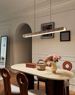 Rillwood Beam Linear LED Pendant Light for Kitchen Island and Dining Room