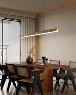 Rillwood Beam Linear LED Pendant Light for Kitchen Island and Dining Room