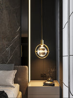 Ring Crystal Pendant Light