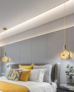 Ring Crystal Pendant Light